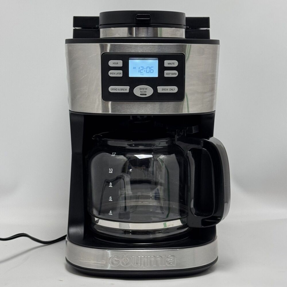 Gourmia 12-Cup Grind And Brew Coffee Maker model GCM3180